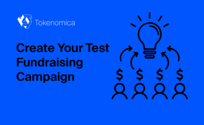 Launch Your Test Fundraising Campaign On Tokenomica S Security