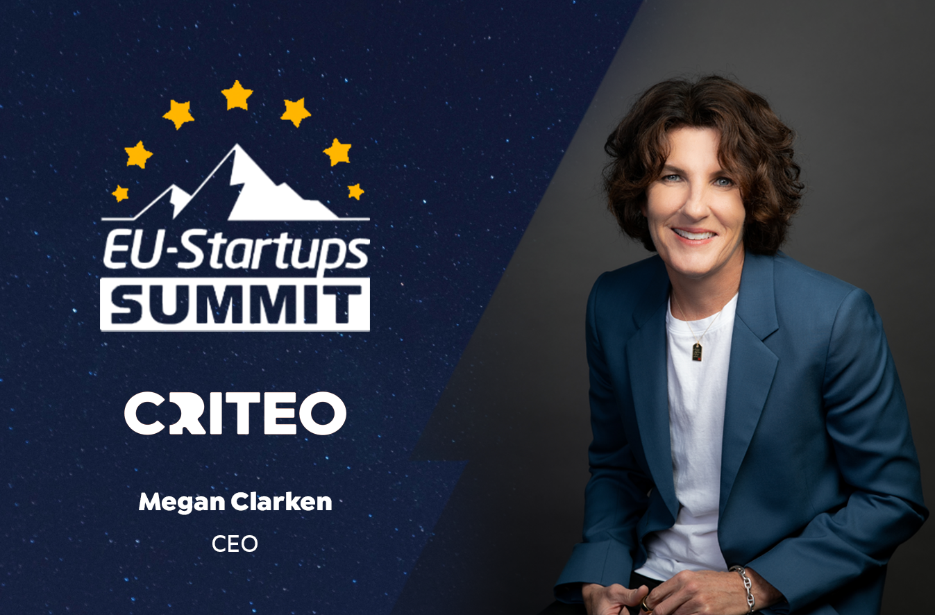 Megan Clarken, CEO of Criteo, will join us at the EU-Startups Summit in Barcelona on May 12-13