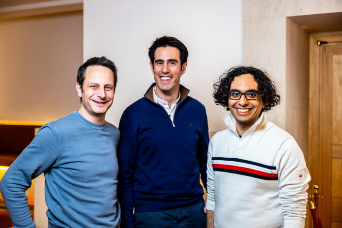 Hokodo Founders - Left to Right_ Richard Thornton co-founder and co-CEO, Louis Carbonnier co-founder and co-CEO, Sami Ben Hatit, co-founder and CTO 2