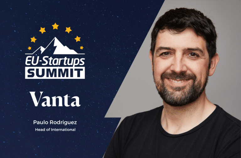 Paulo Rodriguez, Head of International at Vanta, will speak at this year’s EU-Startups Summit!