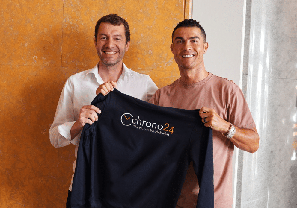 Why did football legend Cristiano Ronaldo invest in Chrono24? The