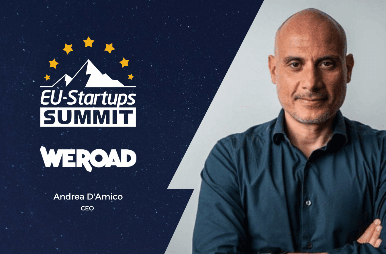 Andrea D’Amico, CEO at WeRoad, will speak at this year’s EU-Startups Summit!