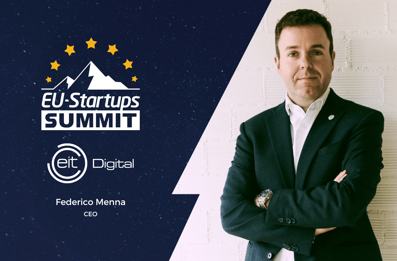 Federico Menna, CEO at EIT Digital, will speak at this year’s EU-Startups Summit!