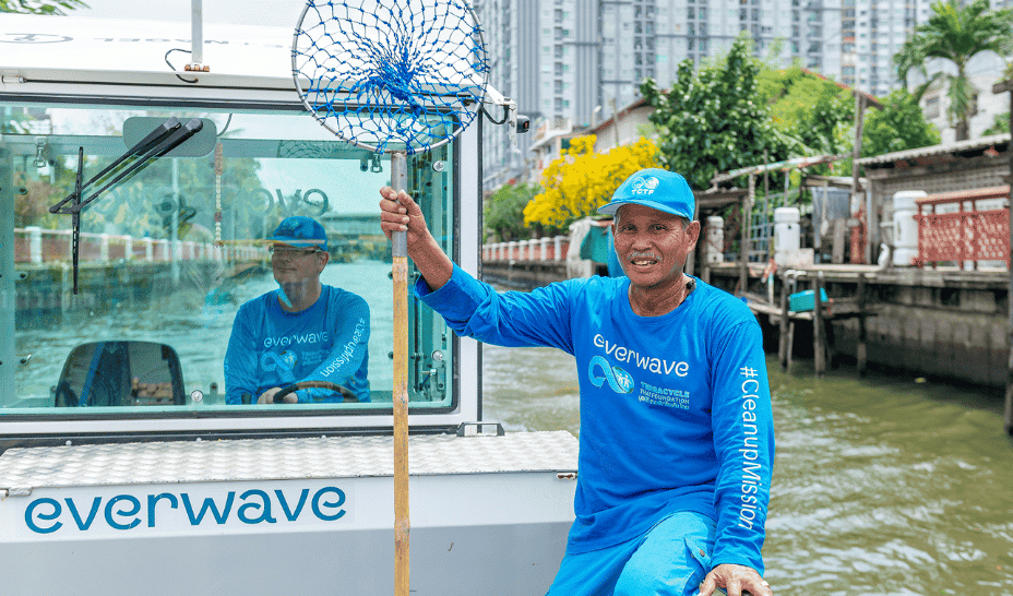 German CleanTech everwave raises new funding for its waste collection boats that clean waterways