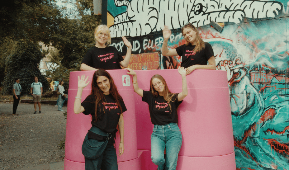 Power to the Pee-ple: Denmark’s Lapee banks €800k to bring pink urinals for women to the masses